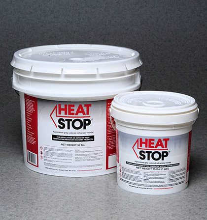 HEAT STOP PREMIXED refractory mortar